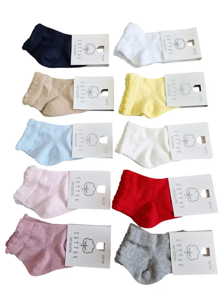 Socken aus 100 % Baumwolle