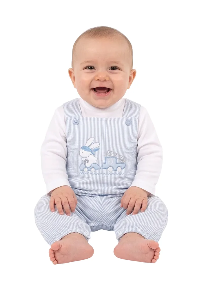 Baby-Latz mit Baumwollpullover 