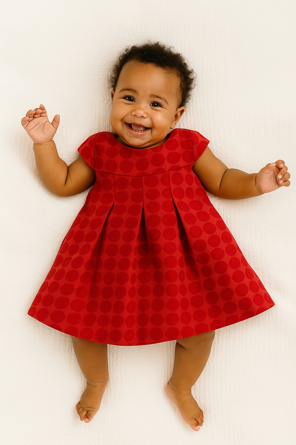 Rotes Partykleid 2tlg.