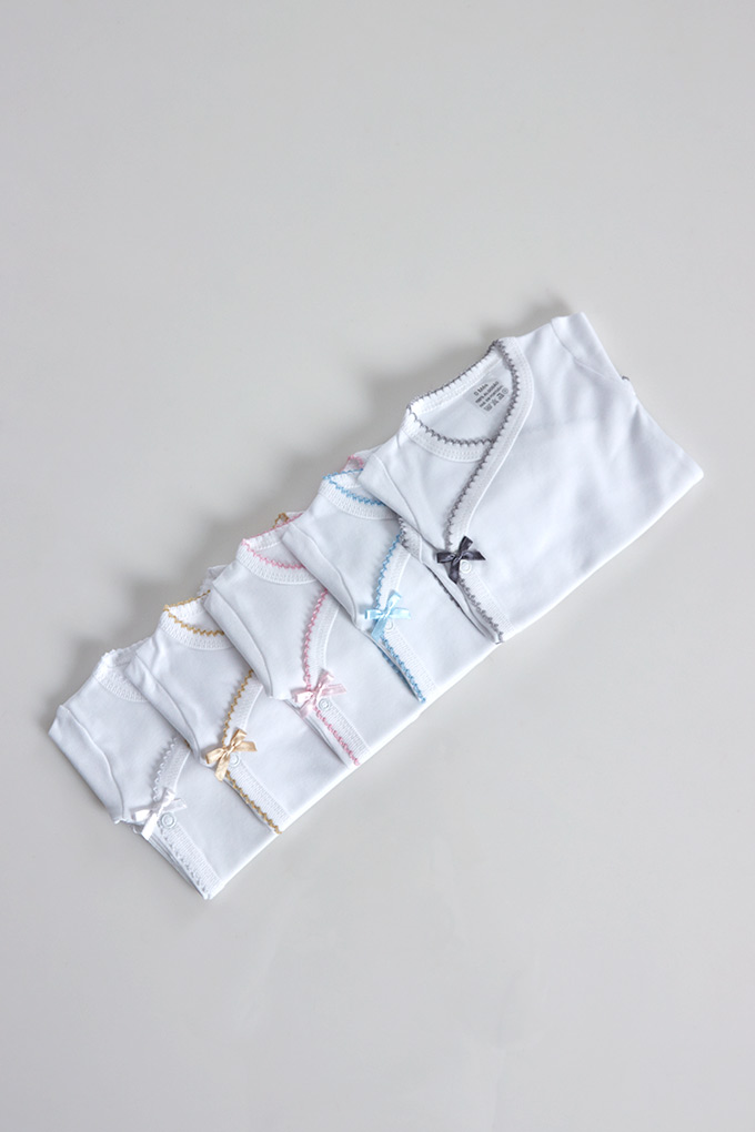 Wickelbody mit passender Babyhose Unisex