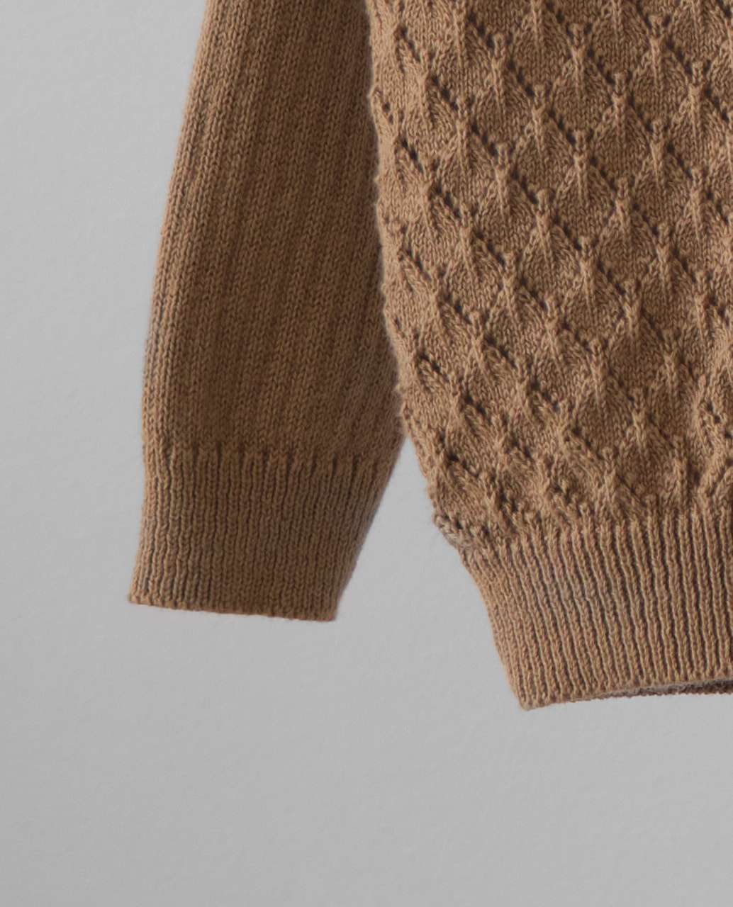 BIO-STRICKJACKE WARM TAUPE BIO-STRICKJACKE WARM TAUPE