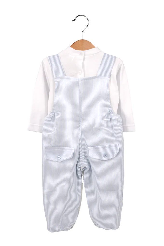 Baby-Latz mit Baumwollpullover 