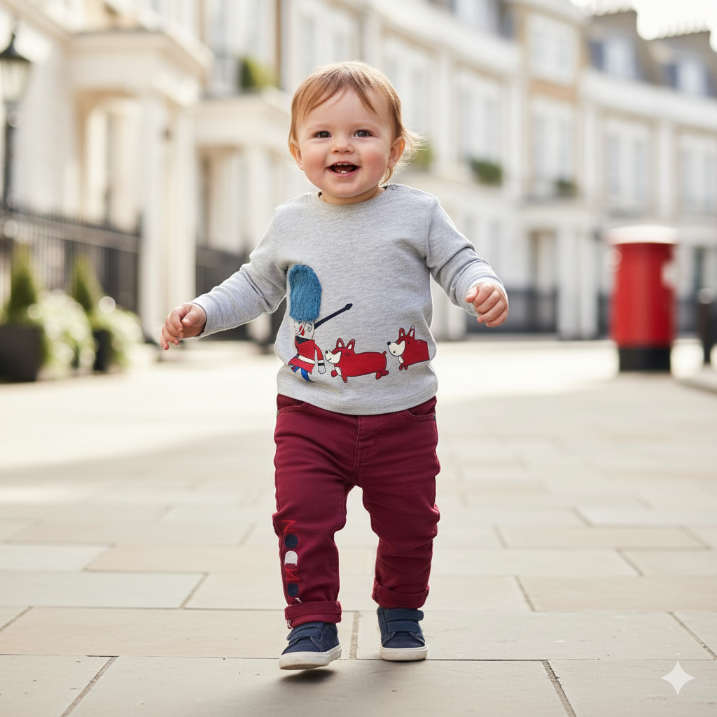 Farbige Jeans -London