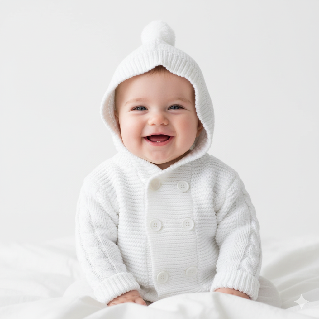 Strickjacke mit Kapuze Nieve 